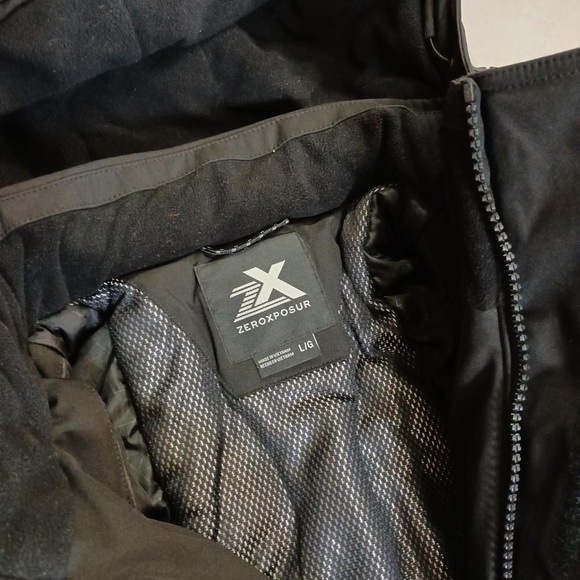 ZeroXposur Black and Gray Jacket - Picture 1 of 5
